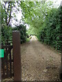 Footpath & entrance of St Edmund King & Martyr Church