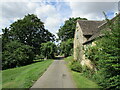 TL0591 : Driveway to Manor Farm, Tansor by Jonathan Thacker