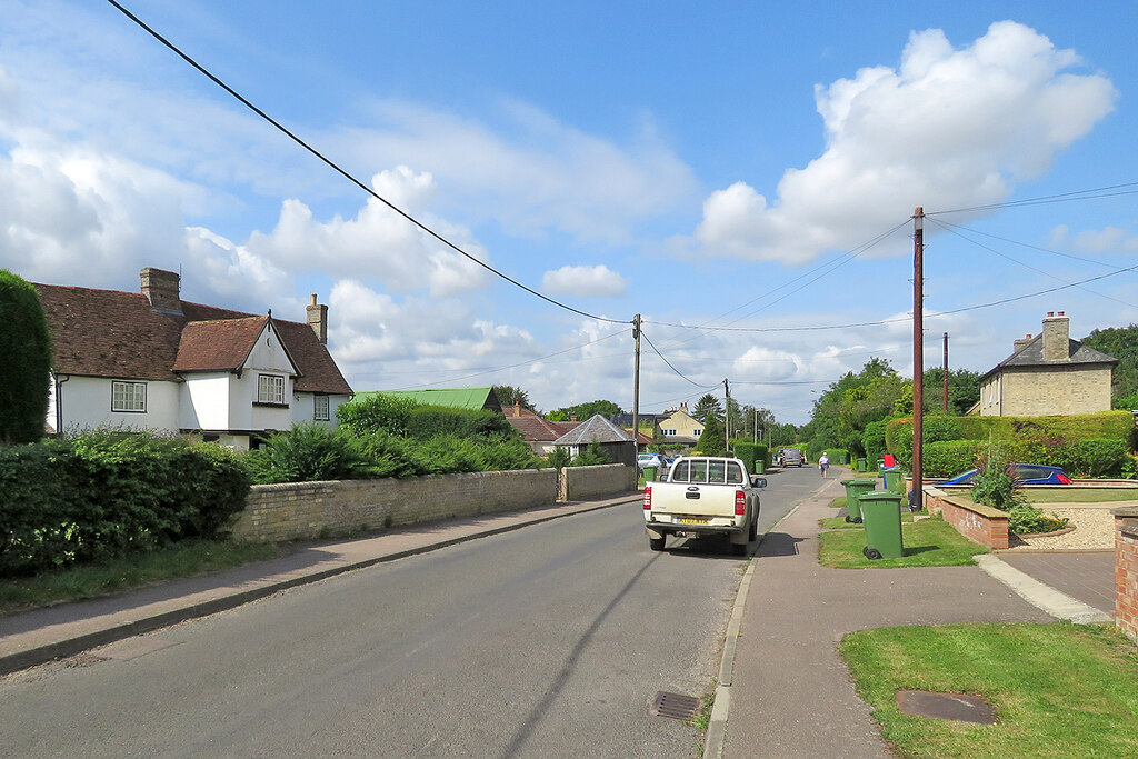 Little Wilbraham High Street © John Sutton :: Geograph Britain and Ireland