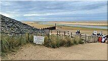 TF9145 : Beach by The Run at Wells-next-the-Sea by Chris Morgan