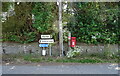 Direction signs on junction, Barnhead