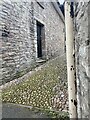 Old cobbled lane in Hay on Wye