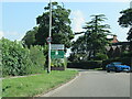 A5127 Watford Gap at Shenstone Wood End village sign