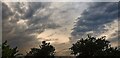 TQ3193 : Evening Sky in Palmers Green by Christine Matthews