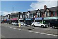 Parade of shops on Caerleon Road