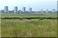 Tower blocks in Seaton, Aberdeen