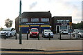 Shops on Bristol Road South, Northfield