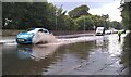 Flooded road