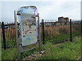 Information board at Arbeia Roman Fort, South Shields