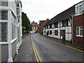 Row of Late C16/Early C17 town houses in Ely Street