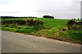 Field gateway on NE side of rural road near Curlew Wood