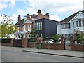 Modern house extension in Christchurch Road