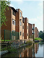 Canalside apartments near Middleport Park, Stoke-on-Trent