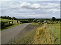 Gates at a bend in the road