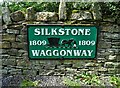 Silkstone Waggonway sign