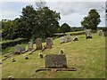 SO6750 : Churchyard at St. Giles' church (Acton Beauchamp) by Fabian Musto