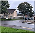 Junction of Brangwyn Avenue and Hogarth Close, Cwmbran