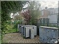 Electricity transformer behind Church Lane, Kingsbury