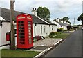 Phone box at Perceton Row