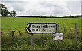 Road sign near Draperstown