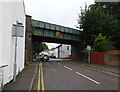 Disused railway bridge over Swindon Road, Cheltenham