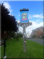 Village sign in Wouldham