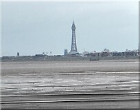 SD3036 : Southport revisited - Distant view of Blackpool Tower by Oliver Dixon