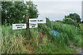 Signpost at Thorpe Tilney Dales