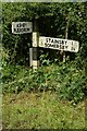 Direction Sign ? Signpost near Ashby Puerorum in Greetham with Somersby parish