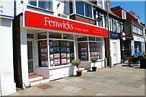 SU5600 : Fenwicks Estate Agents in the High Street by Barry Shimmon