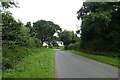 Approaching a junction on North Moor Road