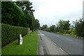 Milestone along Tadcaster Road