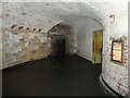 SZ3189 : Hurst Castle - Henrician keep interior - basement by Rob Farrow