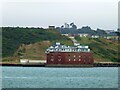 SZ3289 : Fort Albert (Isle of Wight) viewed from Hurst Castle by Rob Farrow