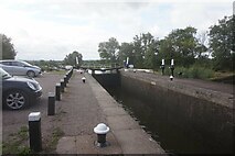 SP1876 : Grand Union Canal at Lock #51, Knowle Top Lock by Ian S