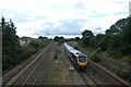 Train heading south from Church Fenton