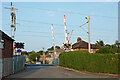 Church Lane level crossing in Stone, Staffordshire