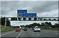 On the M25 clockwise approaching junction 20