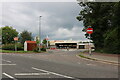 The entrance to Bletchley Station