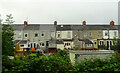 Terraced housing on Stockton Road, Newport