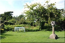 NX6851 : Garden at Kirkcudbright by Billy McCrorie