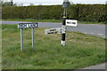 Direction Sign ? Signpost on High Lane in Croft parish