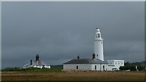 SZ3189 : Hurst Point Lighthouse and associated buildings by Rob Farrow