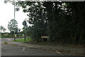 Station Road at the junction of Mentmore Road