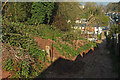 Back lane, Westhill Road, Torquay