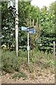 Cycle signpost