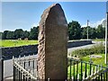 Commemorative Stone at Dalmore