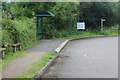 Bus shelter, car park at RSPB Visitor Centre