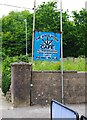 S7905 : The Wheelhouse CafÃ© & Garden Centre (2) - sign, Main Street, Fethard-on-Sea, Co. Wexford by P L Chadwick