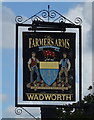 Sign for the Farmers Arms, Apperley